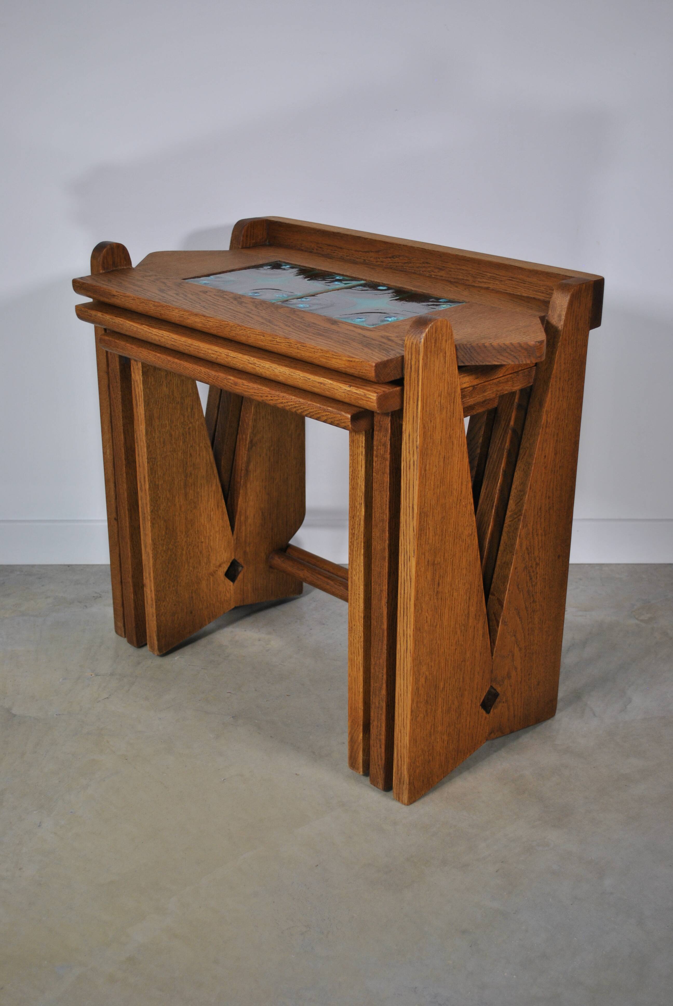 Pull out tables Guillerme and Chambron 1960