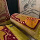 Canapé D’époque Art Nouveau garni de Son Tissu velours D’origine - XXe