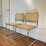 Set of 2 Cesca chairs by Marcel BREUER b32