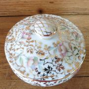 Bonbonnière porcelaine de Limoges signée FM Label de qualité
