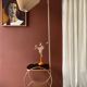 Vintage e-reader floor lamp
