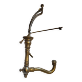 Antique solid copper faucet spout