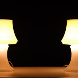 Murano Glass Table Lamps Brilliant Leuchten, 1970s