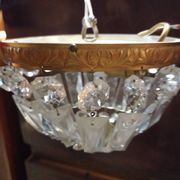 Crystal ceiling light
