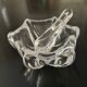 Daum 1970 crystal ashtray