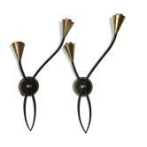 Paire d’appliques vintage