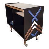 Vinyl furniture on wheels