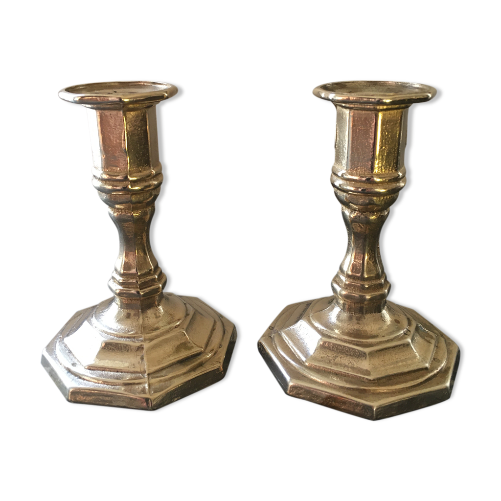 Bougeoir en laiton Nijhof Holland/ collection - Collection