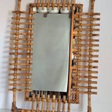 Bamboo mirror from the 70s