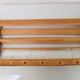 Mid-century wall folding  hanger and shelf, 1960's.
