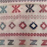 Ancien chemin de Kilim étroit turc 114x50 cm shabby chic, kelim vintage