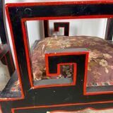 Fauteuils chinois broderie de soie
