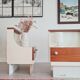 Pair of 70s bedside tables