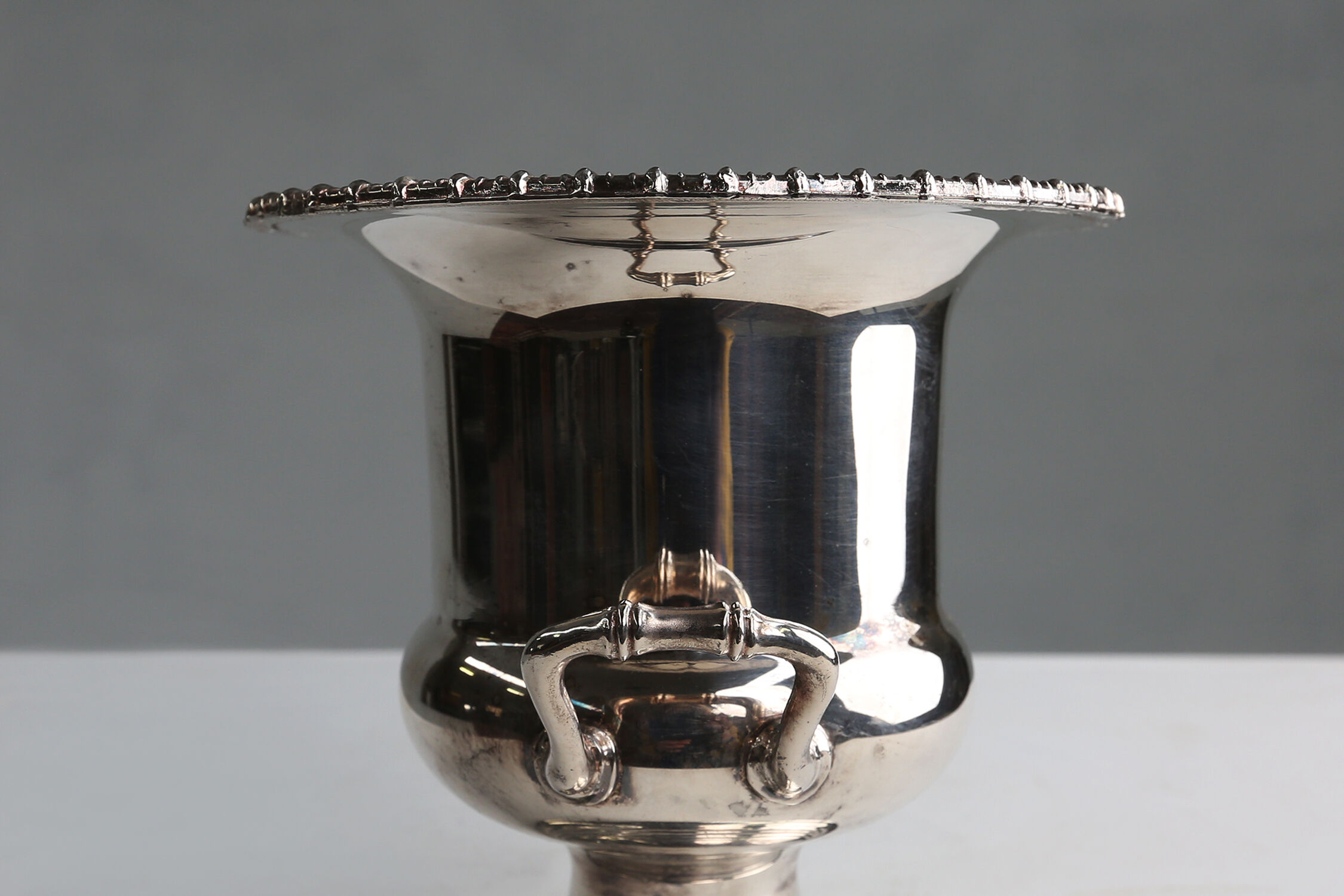 Old silver plated ice bucket ca.1900