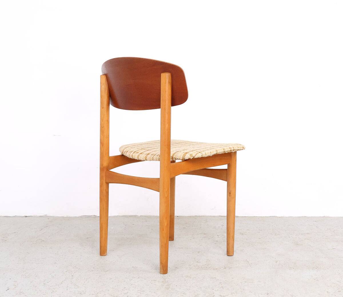 Børge Mogensen model 122 dining chairs by Søborg Møbelfabrik, 1952