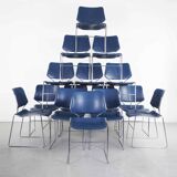 Blue Matrix chairs – T. Tolleson – Matrix Krueger