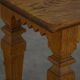 Table / Occasional Table in Carved Solid Oak from the Mid-Century by a Danish Cabinetmaker, 1979