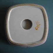 large ceramic vintage decorative French ashtray
