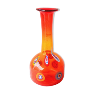 vase en verre soufflé - murano