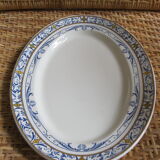 Creil and Montereau oval dish