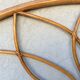 Vintage rattan bamboo headboard
