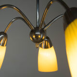 Mid-century 5-flamming chandelier, 1950s