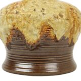 Small Fat Lava Vase Dumler Breiden West Germany Pottery 644-15