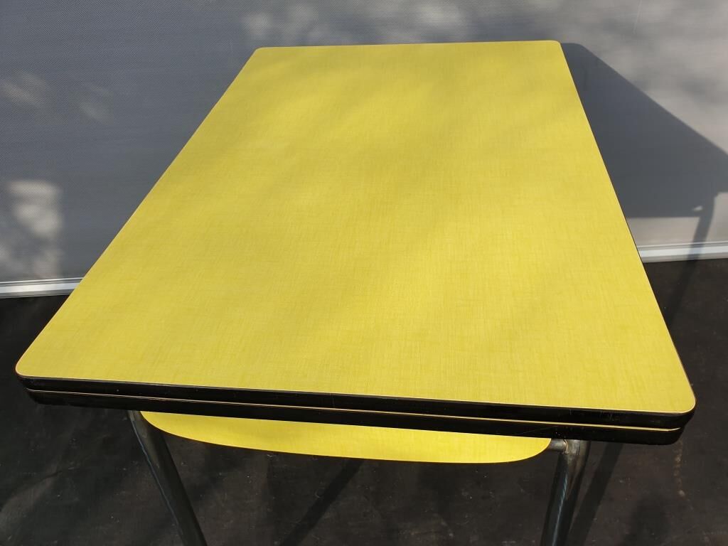 Table 2 lengths in yellow formica