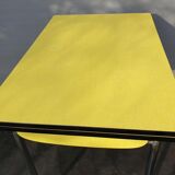 Table 2 lengths in yellow formica
