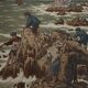 Lithograph by Henri Rivière The Wind of Noroît - The Seaweeds