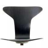 Munkegaard Scandinavian chair on wheels, or Swivel chair.