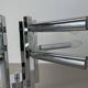Modernist Huge chromed SPUTNIK Sciolari Style Ceiling Light, Italy, 1970s