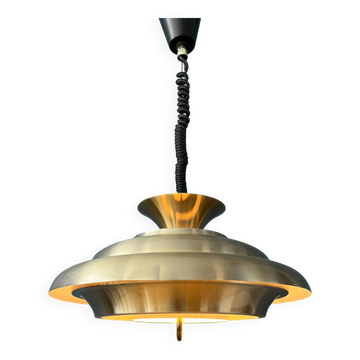Lampe suspendue vintage Dijkstra UFO du milieu du siècle