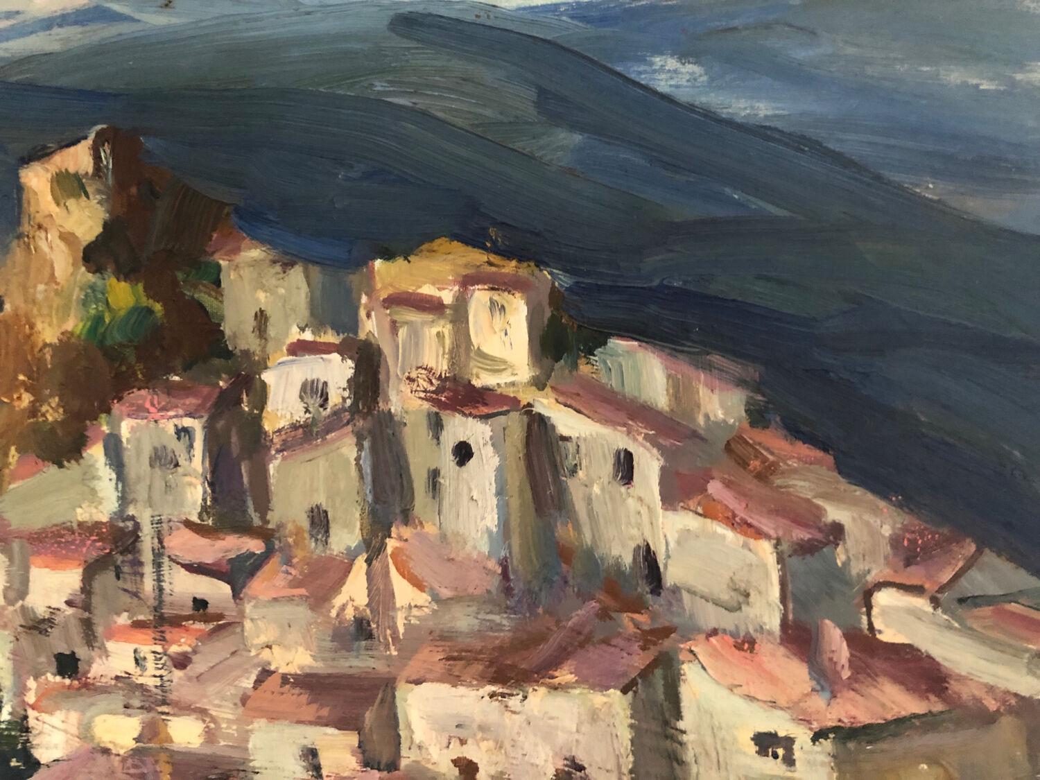 Old painting oil painting