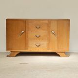 Oak and marble sideboard, 1950