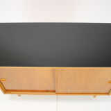 Mid-century upcycled cabinet on high gloss, 1960's
