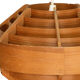 Pine veneer pendant light T510 "Glade" by Hans-Agne Jakobsson for Ellysett AB, Sweden 1960s.