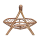 Vintage rattan fruit basket