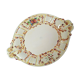 Oval plate from Bassano in Italy.