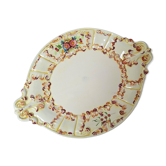 Oval plate from Bassano in Italy.