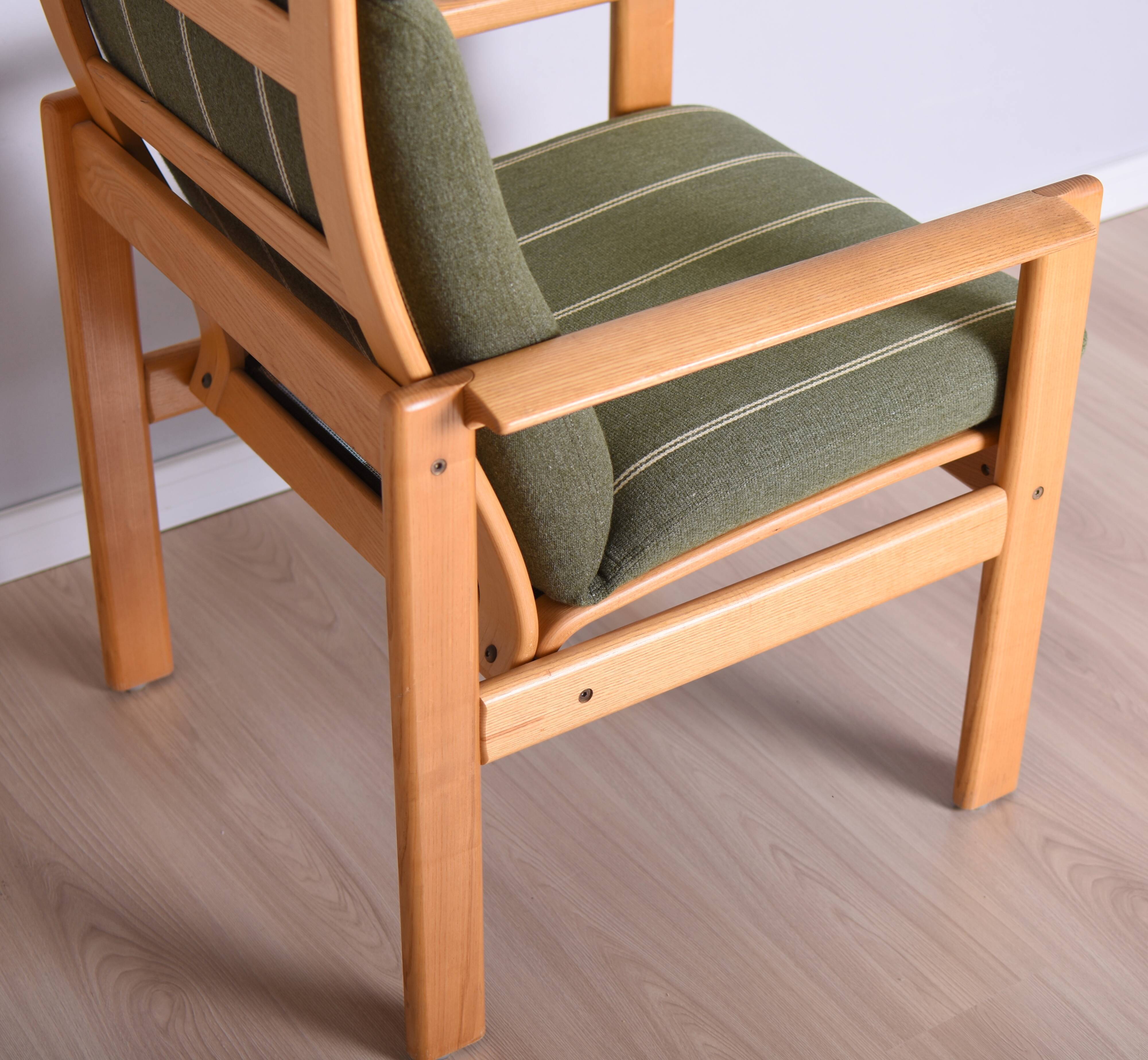 Fauteuil conçu par H. W. Klein, lervad, Danemark, années 1970