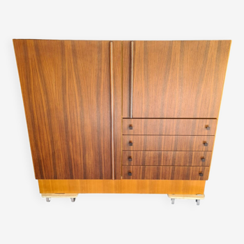 Teak storage unit, Luigi Bartolini sideboard 1960