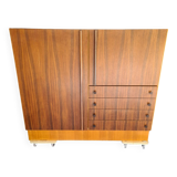 Teak storage unit, Luigi Bartolini sideboard 1960