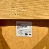 Set of 35 beech chairs with bars brand TON model Ivy