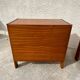 Paire de commodes vintage en bois