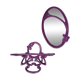 Bathroom set enamelled cast iron mirror door set