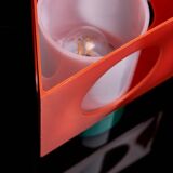 Geometrical, Orange Triangle-based Table Lamp