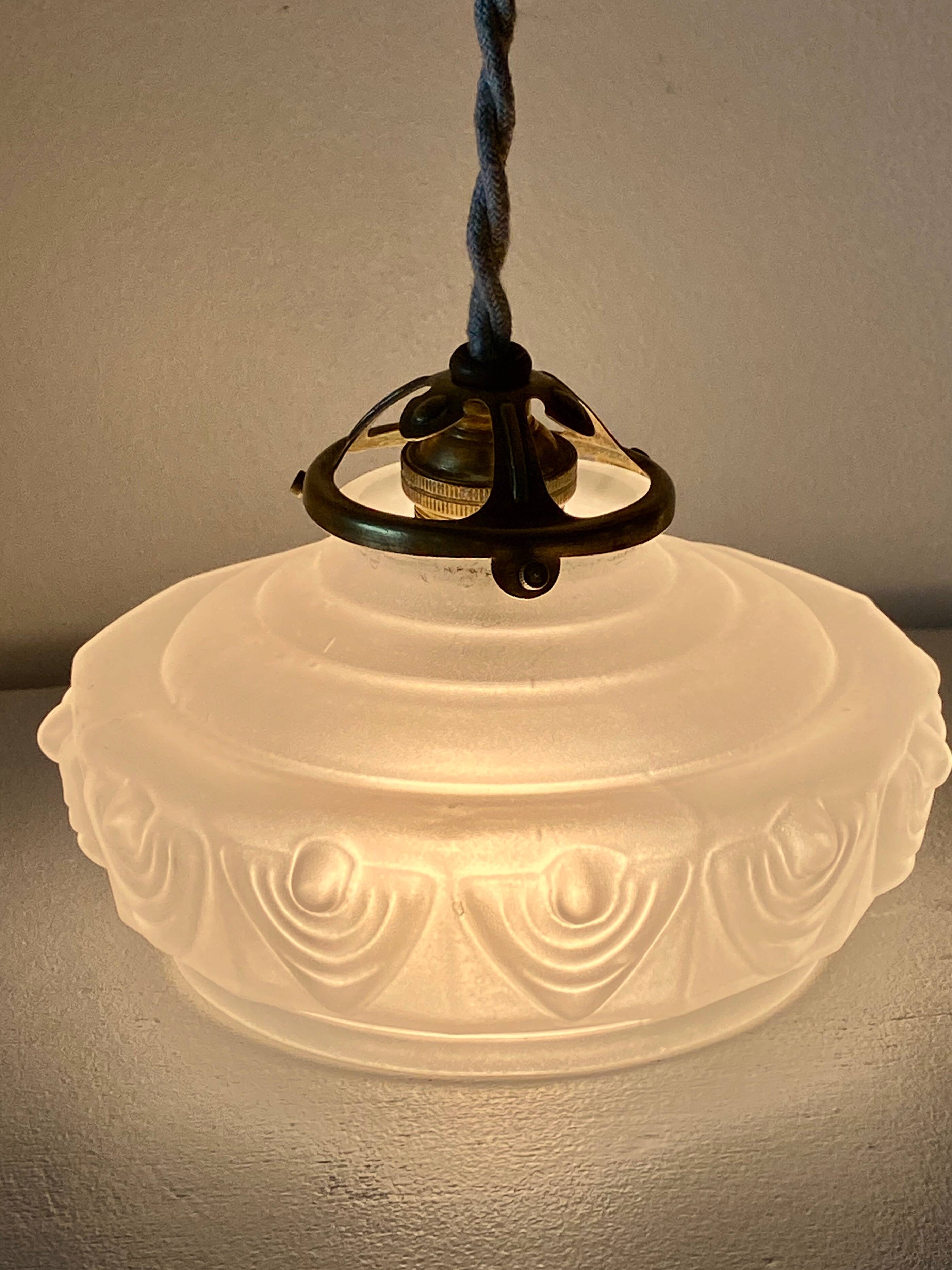 Art Deco pendant light