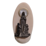 old religious ornament souvenir of Lourdes Rare