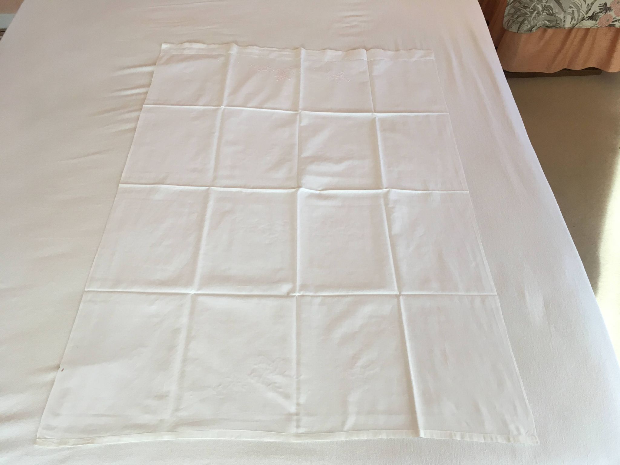 Vintage baby sheet.